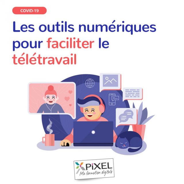 Les outils numériques pour faciliter le télétravail