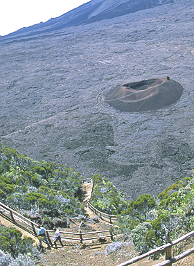 Le volcan du Piton de la Fournaise